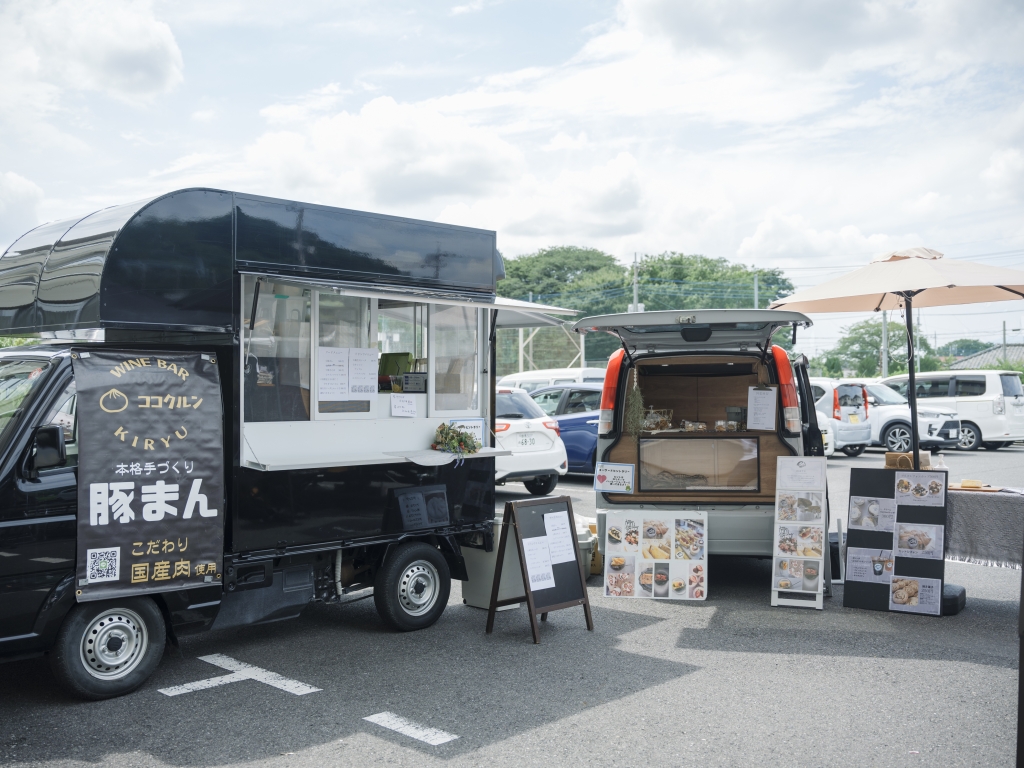 IIBASHOその⑩おいしいものエリア　キッチンカー各種
